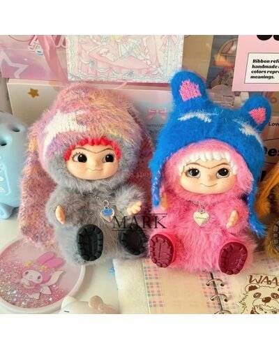 Детская подарочная коллекционная игрушка-брелок сюрприз Wakuku Вакуку в коробке