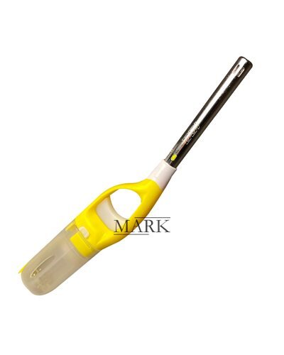 Пластиковая кухонная зажигалка с длинным носиком ICQ Lighter XHG8803 Желтый (AMN)
