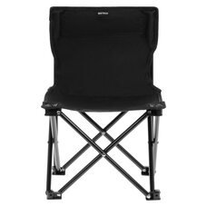 Каркасный крепкий раскладной туристический стул с сиденьем и спинкой Skaut Черный (SIM)