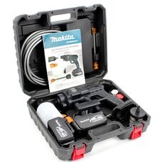 Акумуляторна ручна мийка Makita DHW060ZK (36V, 5Ah, 26bar, 1 АКБ) антивібраційна система, у кейсі