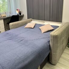 Плед-покривало двуспальне євро Lisa стільники «Затишок» 180*200 см Синій (ВОТ)