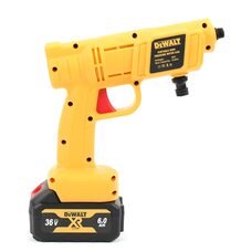 Портативна акумуляторна ручна мийка високого тиску зі змінними насадками DeWalt DCPW540B (36V, 6Ah, 26bar)