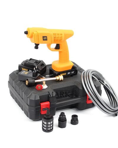 Аккумуляторная портативная ручная мойка DeWalt DCPW560B (24V, 5Ah, 26bar) в кейсе