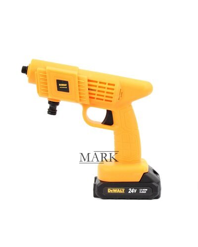 Аккумуляторная портативная ручная мойка DeWalt DCPW560B (24V, 5Ah, 26bar) в кейсе
