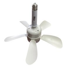 Стельовий вентилятор-лампа з цоколем пульт керування Flower Fan ДУ 3000K-6500K E27
