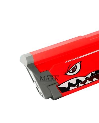 Универсальный развивающий детский водяной аккумуляторный бластер Waterblaster Shark C2030 Красный