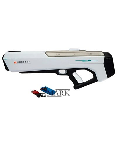 Пластиковый аккумуляторный игрушечный водяной детский бластер Waterblaster Cheetah A-23 Белый