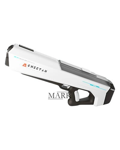 Пластиковый аккумуляторный игрушечный водяной детский бластер Waterblaster Cheetah A-23 Белый