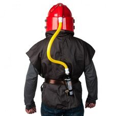 Шолом піскоструменевий HY-02A та HY-02B з регулятором температури та системою охолодження 1801 (JS)