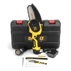 Акумуляторна міні пила DeWalt DCM130N (12V, 3Аh) система блокування, захисна кришка, у кейсі