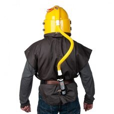 Шолом піскоструменевий HY-02A та HY-02B з регулятором температури та системою охолодження 1802 (JS)