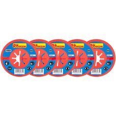 Міцний абразивний шліфувальний диск з напівгнучкою конструкцією фракція Ø 125/50 (YAB)