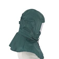 Піскоструминна захисна маска (капюшон) для обличчя 360°, обдування скла від запотівання 902 (JS)