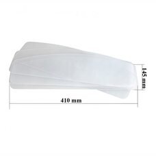 Захисне скло полікарбонат 1806 для піскоструминного шолома, маски 410х145 мм (JS)