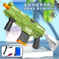 Водяний автомат-бластер на акумуляторі Water blaster 2028A Зелений