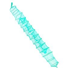 Рибацька велика складна раколовка-гармошка для лову різних водних тварин 6 м, 14 виходів 30х40