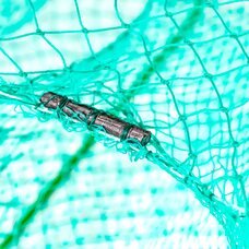 Рибацька велика складна раколовка-гармошка для лову різних водних тварин 6 м, 14 виходів 30х40