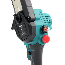 Портативна безровідна акумуляторна міні-пила сучкоріз з напівавтоматичним змащенням ланцюга з кейсом для зберігання Makita DUC155HN (24V, 5AH, шина 15 см) 