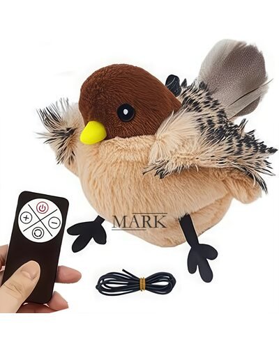 Интерактивная игрушка птичка на пульте управления для кошек LY-867 (205)