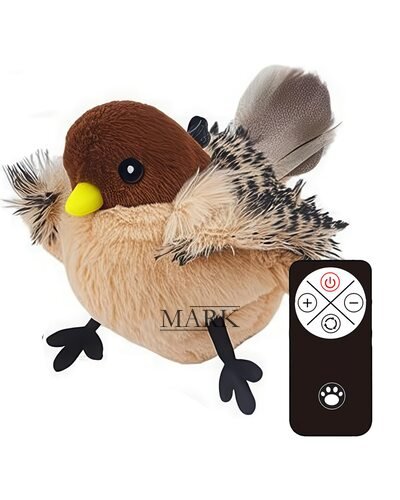 Интерактивная игрушка птичка на пульте управления для кошек LY-867 (205)