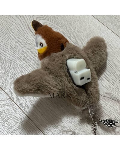 Интерактивная игрушка птичка на пульте управления для кошек LY-867 (205)
