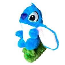 Інтерактивна плюшева м’яка дитяча іграшка з інноваційним механізмом Stitch літає 13 см 8162 Синій (AX)