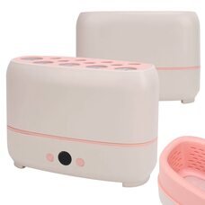 Мощная сушилка для кисточки для макияжа со съемной крышкой, термоконтролем и 12 отверстиями LY-610 (205)