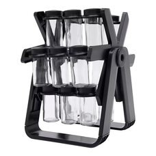 Пластикова підставка для спецій, що обертається карусель із 18 контейнерів Seasoning pot 1050 (205)