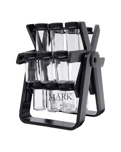 Пластиковая подставка для специй, вращающаяся карусель из 18 контейнеров Seasoning pot 1050 (205)