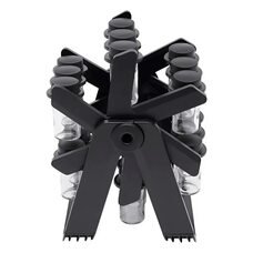 Пластикова підставка для спецій, що обертається карусель із 18 контейнерів Seasoning pot 1050 (205)