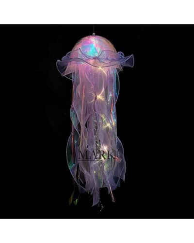 Светильник фонарь в виде медузы Jellyfish lamp HA-113 для спальни или детской комнаты (205)