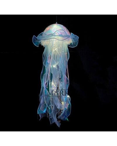 Светильник фонарь в виде медузы Jellyfish lamp HA-113 для спальни или детской комнаты (205)