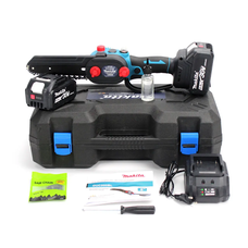 Портативна бездротова акумуляторна міні-пила сучкоріз із напівавтоматичним змащуванням ланцюга з кейсом для зберігання Makita DUC200BL