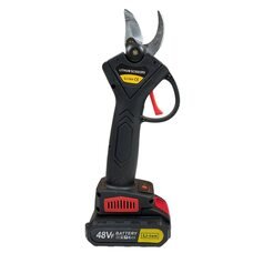 Секатор акумуляторний  Lithium Scissors з 2 акумуляторами 12V у валізі, Чорний (AMN)