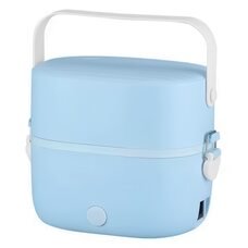 Електричний ланч-бокс для їжі з підігрівом на 2 відділення Electric Lunch Box LY-800 1л (205)