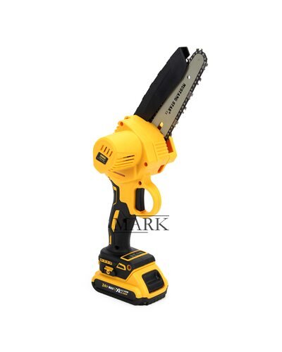 Мини-пила DeWalt DCM160N аккумуляторная, с полуавтоматической смазкой цепи (24V, 4AH, шина 15 см) в кейсе
