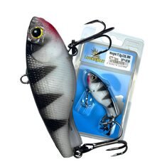 Штучна приманка LuckG Bait блешня, силіконова рибка 80 мм / 17,5 г / color #086 (988)