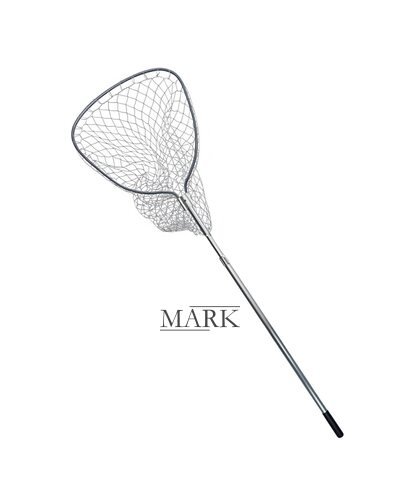 Подсак универсальный Shark для различных условий рыбалки 77×80×110 см, Серебристый (SHRK)