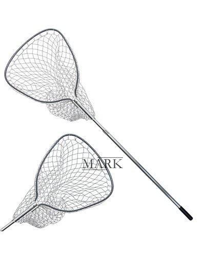 Подсак универсальный Shark для различных условий рыбалки 77×80×110 см, Серебристый (SHRK)