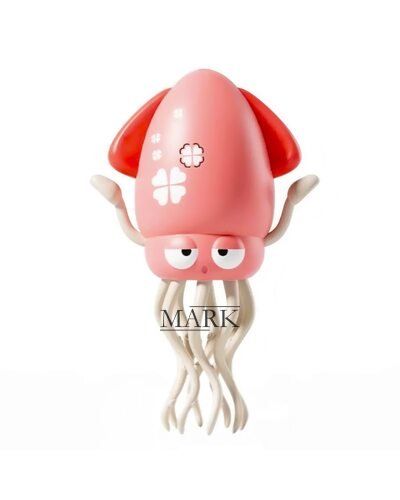 Детская интерактивная игрушка танцующий осьминог c удочкой Squid Toys Dance 158-21C Розовый (OC)
