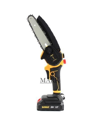 Портативный аккумуляторный веткорез с функцией смазки цепи DeWalt DCM155HN