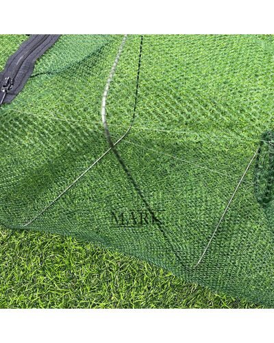 Рыболовная раколовка верша с карманом для наживки "Тунель" на 2 входа 55*24*24 см (KR)