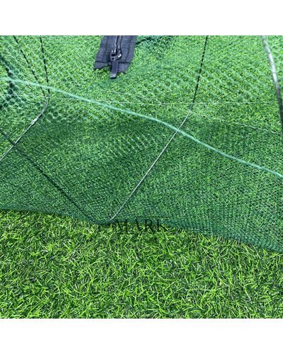 Рыболовная раколовка верша с карманом для наживки "Тунель" на 2 входа 55*24*24 см (KR)