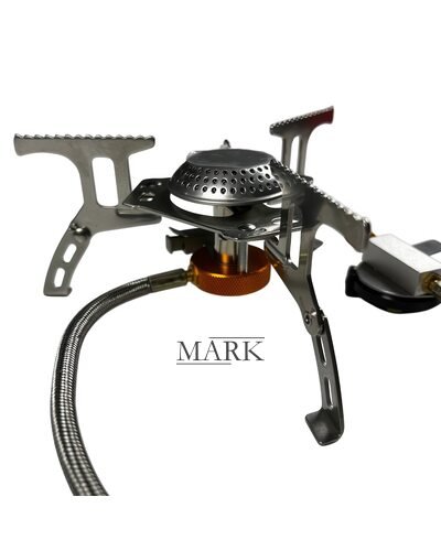 Туристическая портативная газовая плита с удлинителем в кейсе Пикник 15 см (YAB)