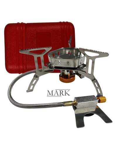 Туристическая портативная газовая плита с удлинителем в кейсе Пикник 15 см (YAB)