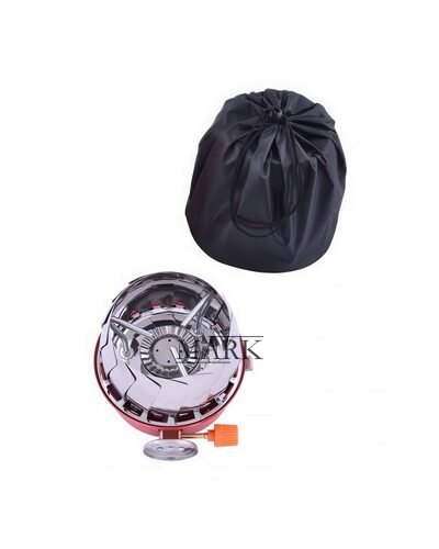 Портативная походная мини-плита для кемпинга с ветрозащитой Yanchuan YC-301 19 см (YAB)