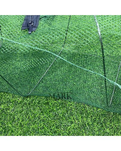 Рыболовная раколовка верша с карманом для наживки "Тунель" на 2 входа 70*27,5*27,5 см (KR)