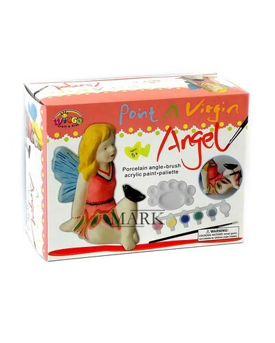 Развивающий набор для творчества, копилка «Ангелочек» WG60005 (NI)