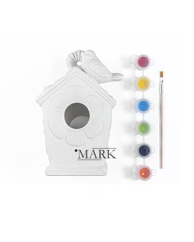 Развивающий набор для творчества, Раскрась скворечник WG60004 (NI)
