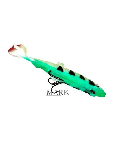 Рыбацкая силиконовая многоразовая приманка для рыбы Jaixing Soft Lures 15.2g, 10см, 3шт, цвет 096